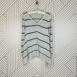 Pink Republic Cream & Black Stripe Knit